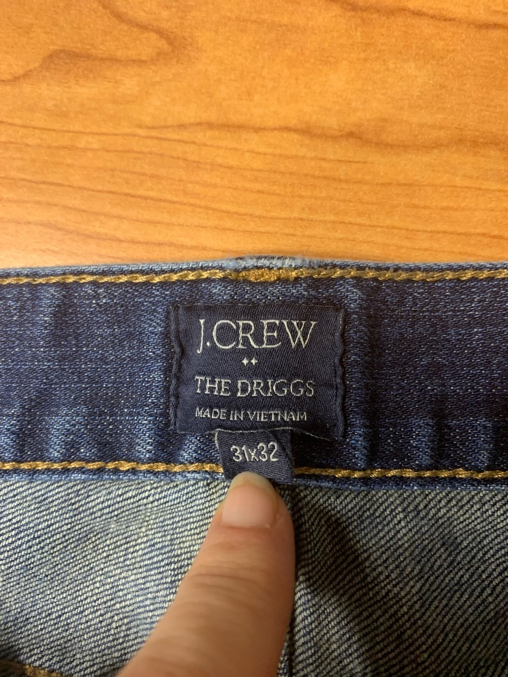 J.Crew The Driggs Slim Fit Jeans 31x32 Blue Denim F7197 - Picture 3 of 8